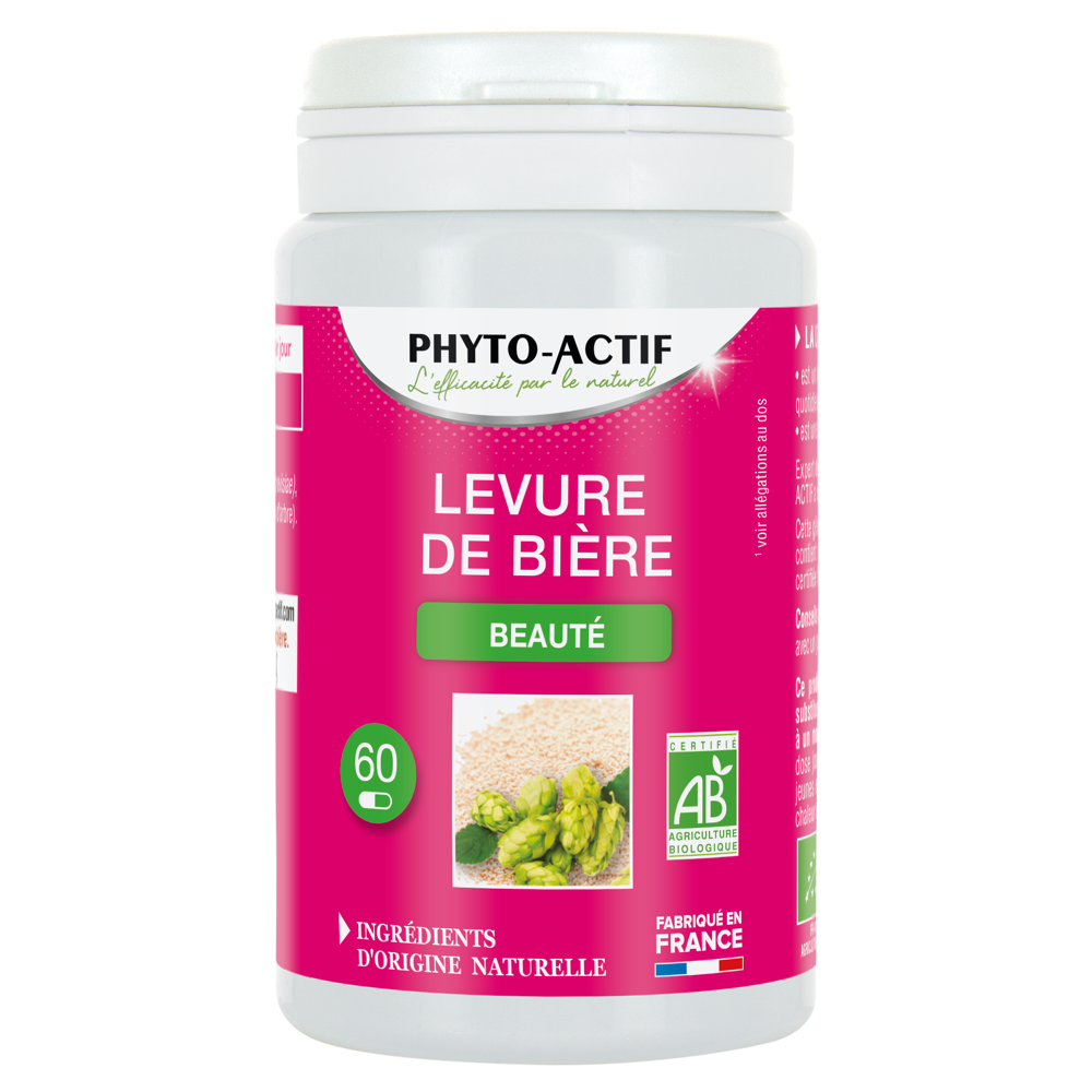 Levure de bière Bio - 60 gélules