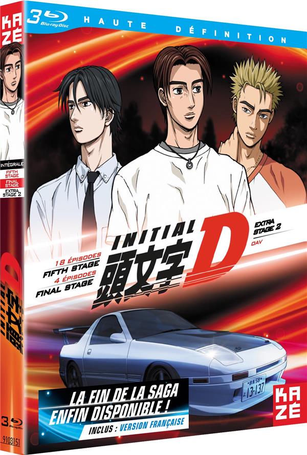 coffret initial D : extra stage 2 ; fifth stage + final stage