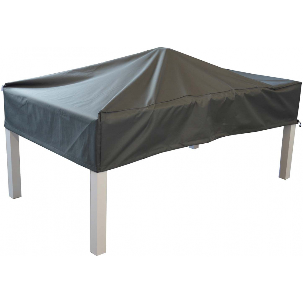 Table Pliante Jardin Bois Exotique Hong Kong - 135x80x74 Cm, Marron Clair, Trou Parasol, Huilée - 7