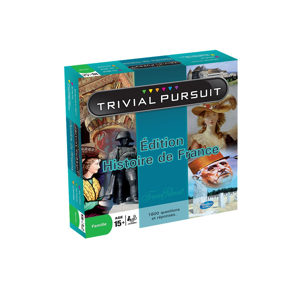 Trivial Pursuit Histoire De France - 1800 Questions