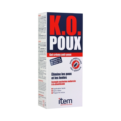 Ko poux gel crème anti-poux