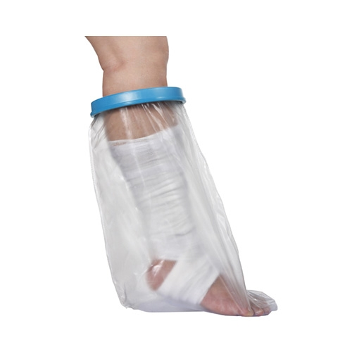 Novolife housse protectrice pour la douche pied tibias adulte