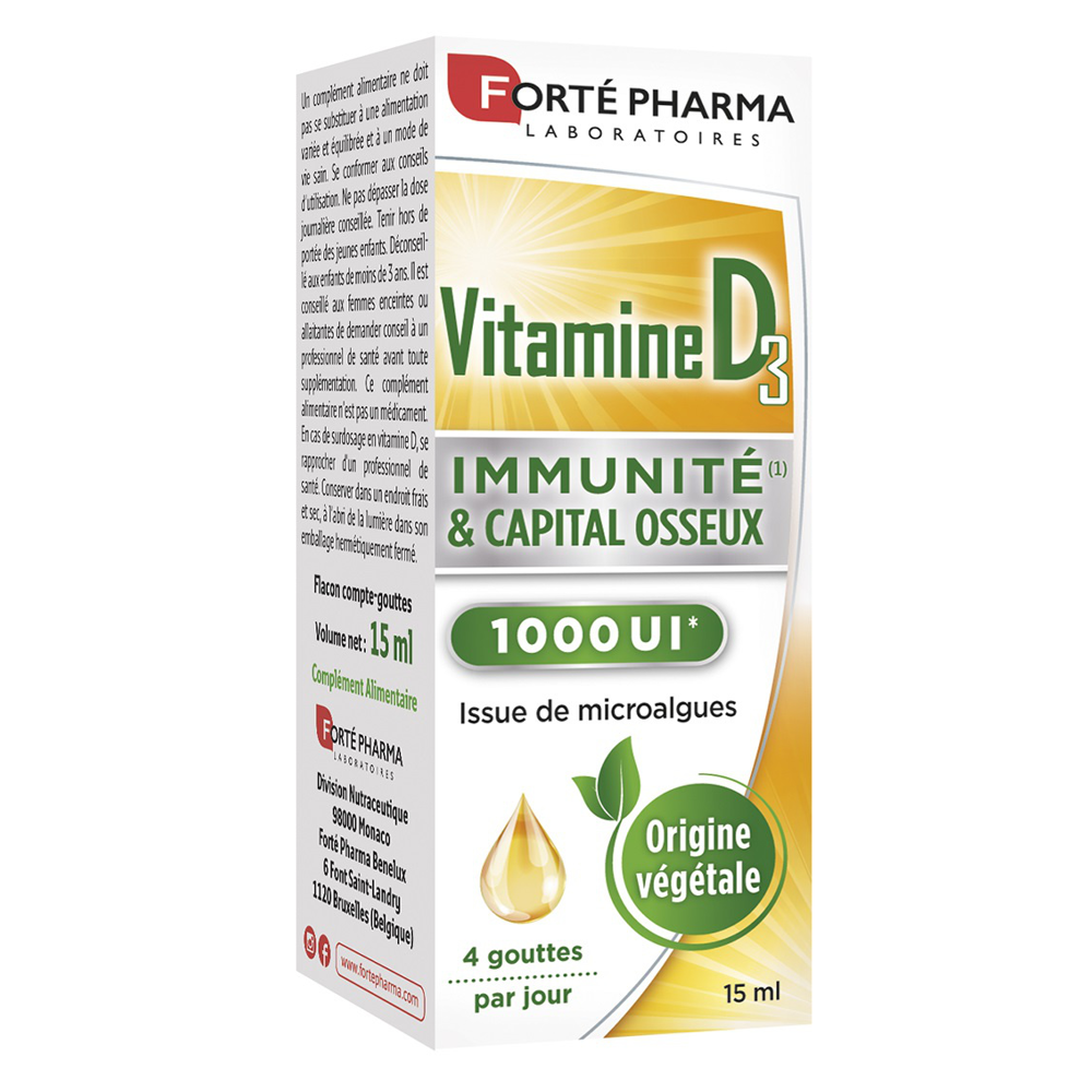 Vitamine D3 Flacon 15 ml