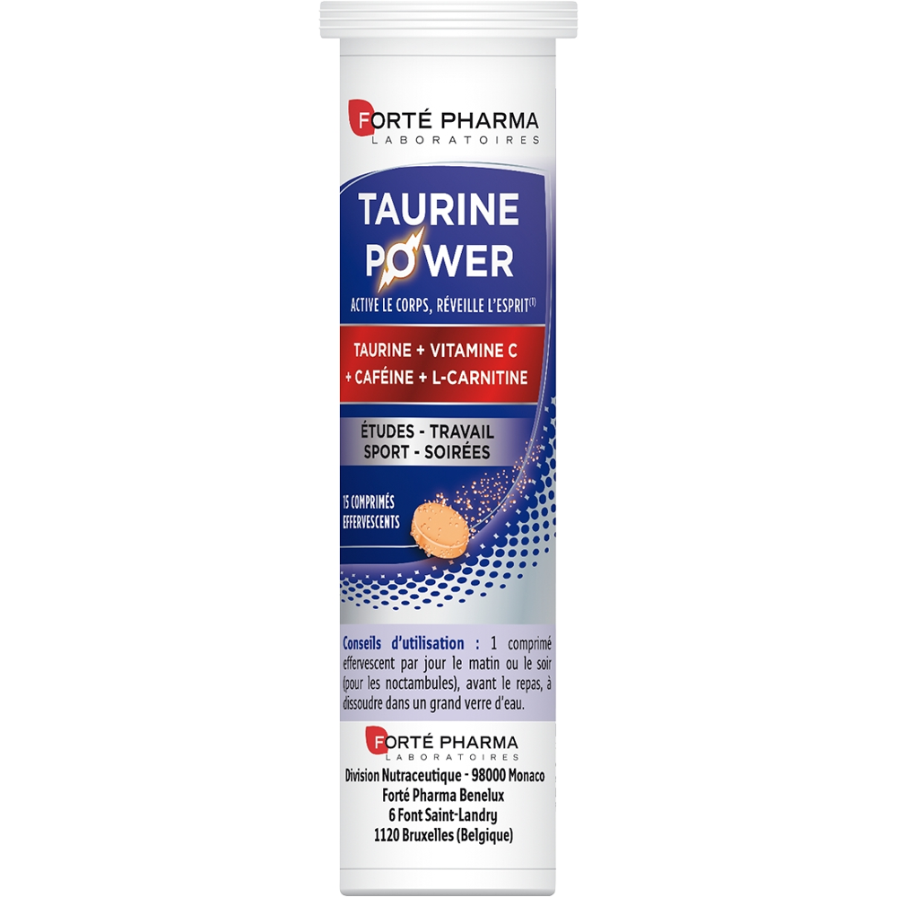 Taurine Power 15 comprimés