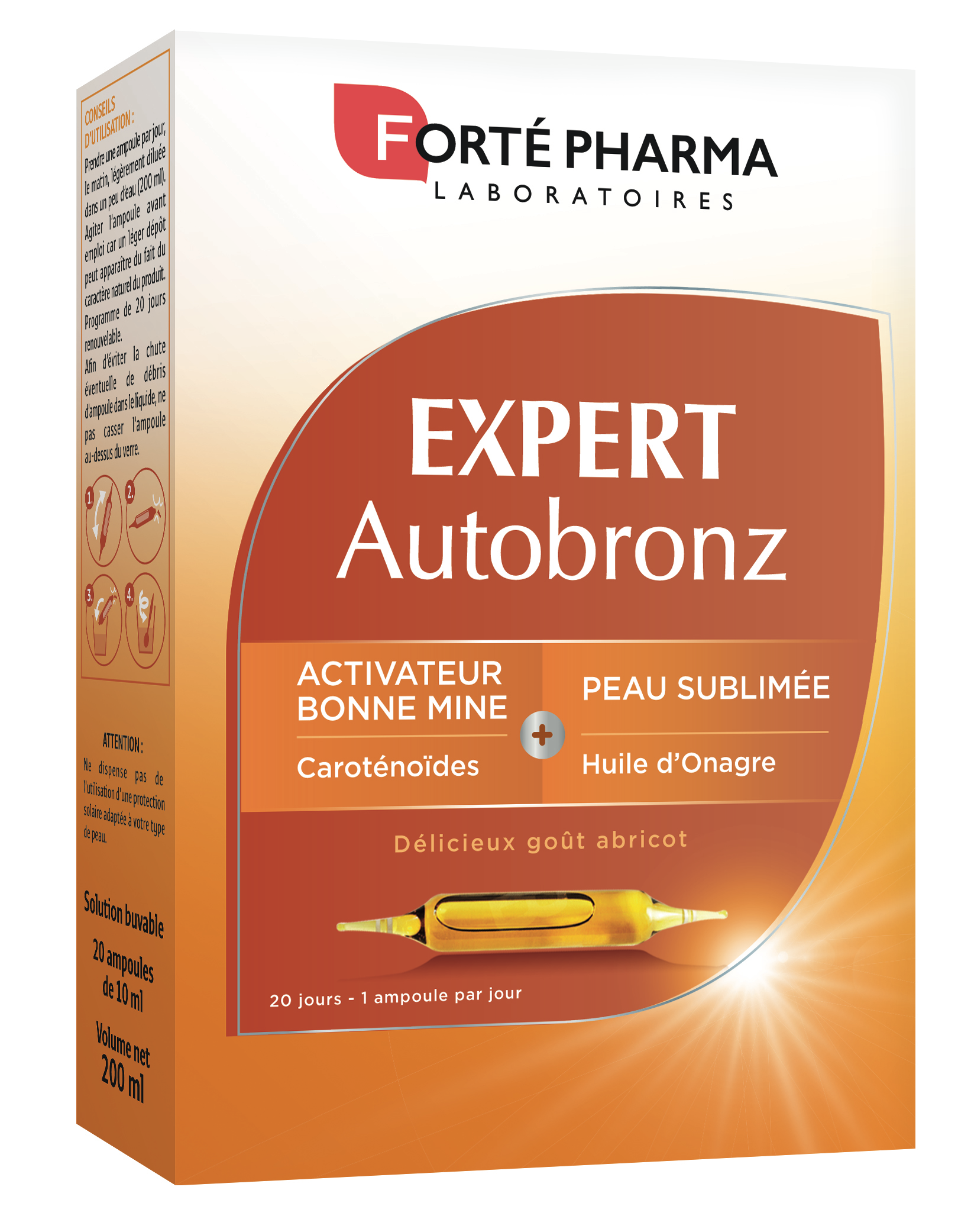 Expert autobronz 20 ampoules