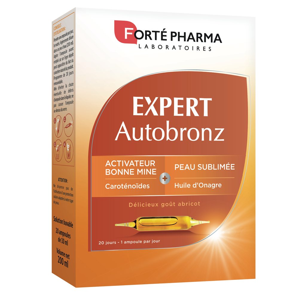 Expert autobronz 20 ampoules