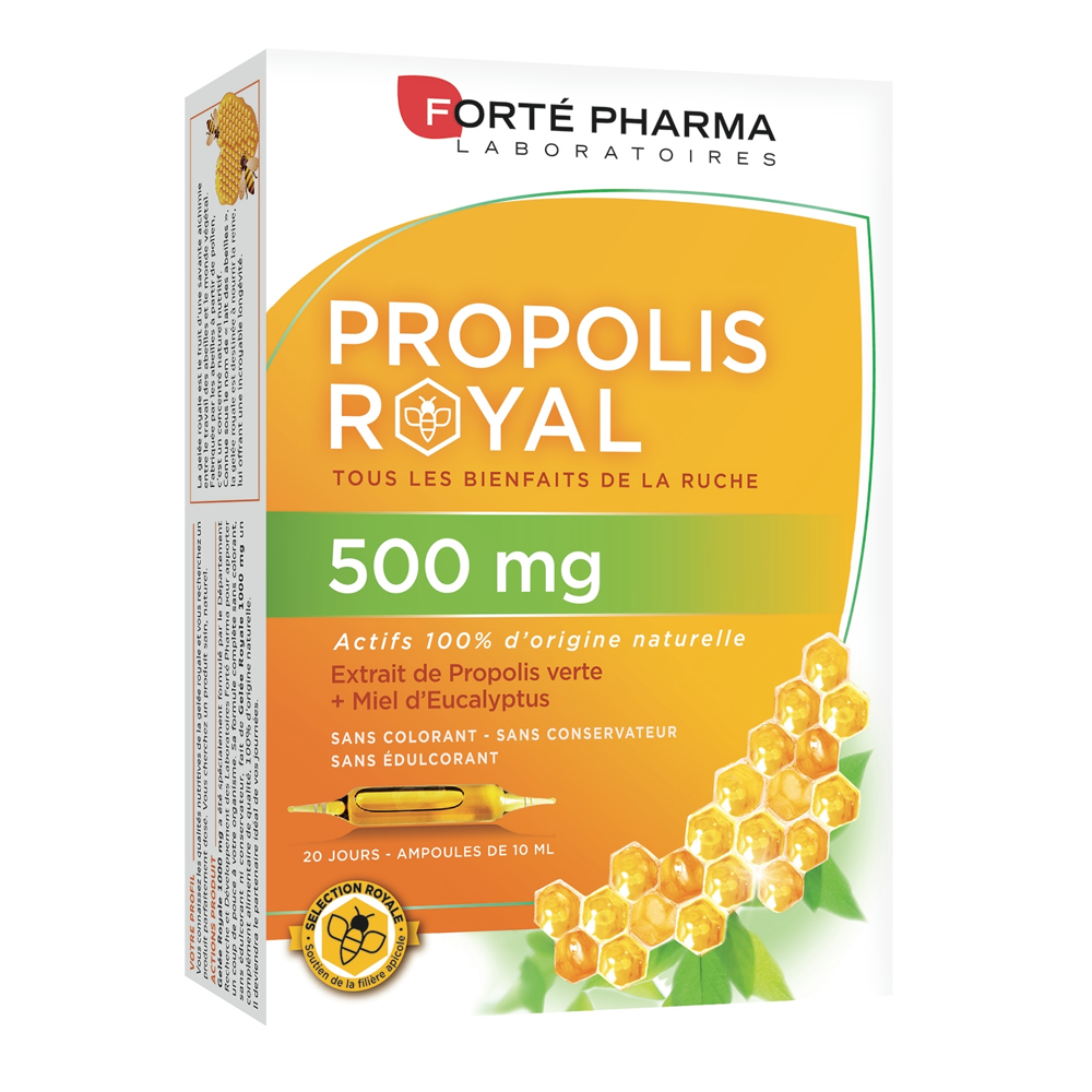 Propolis 500 mg 20 ampoules x10ml