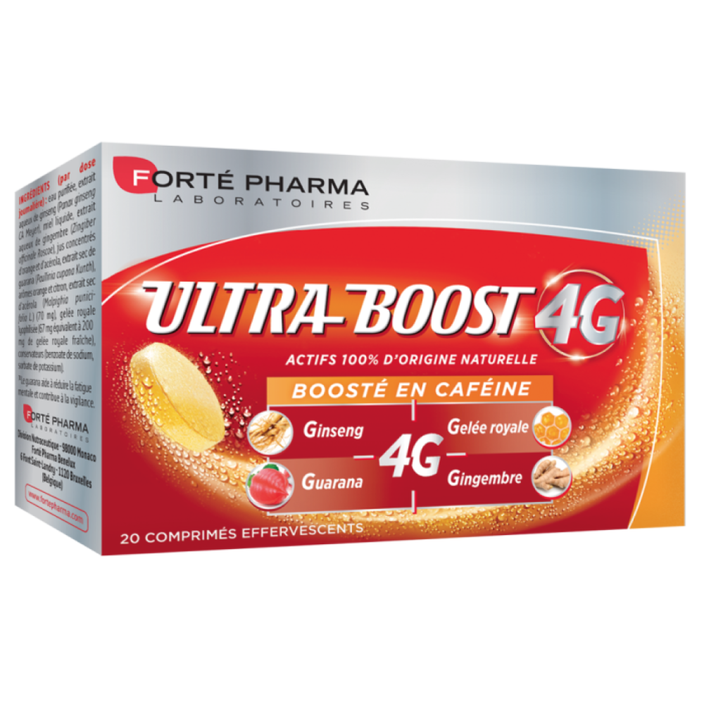 Ultra boost 4G 20 comprimés effervescents