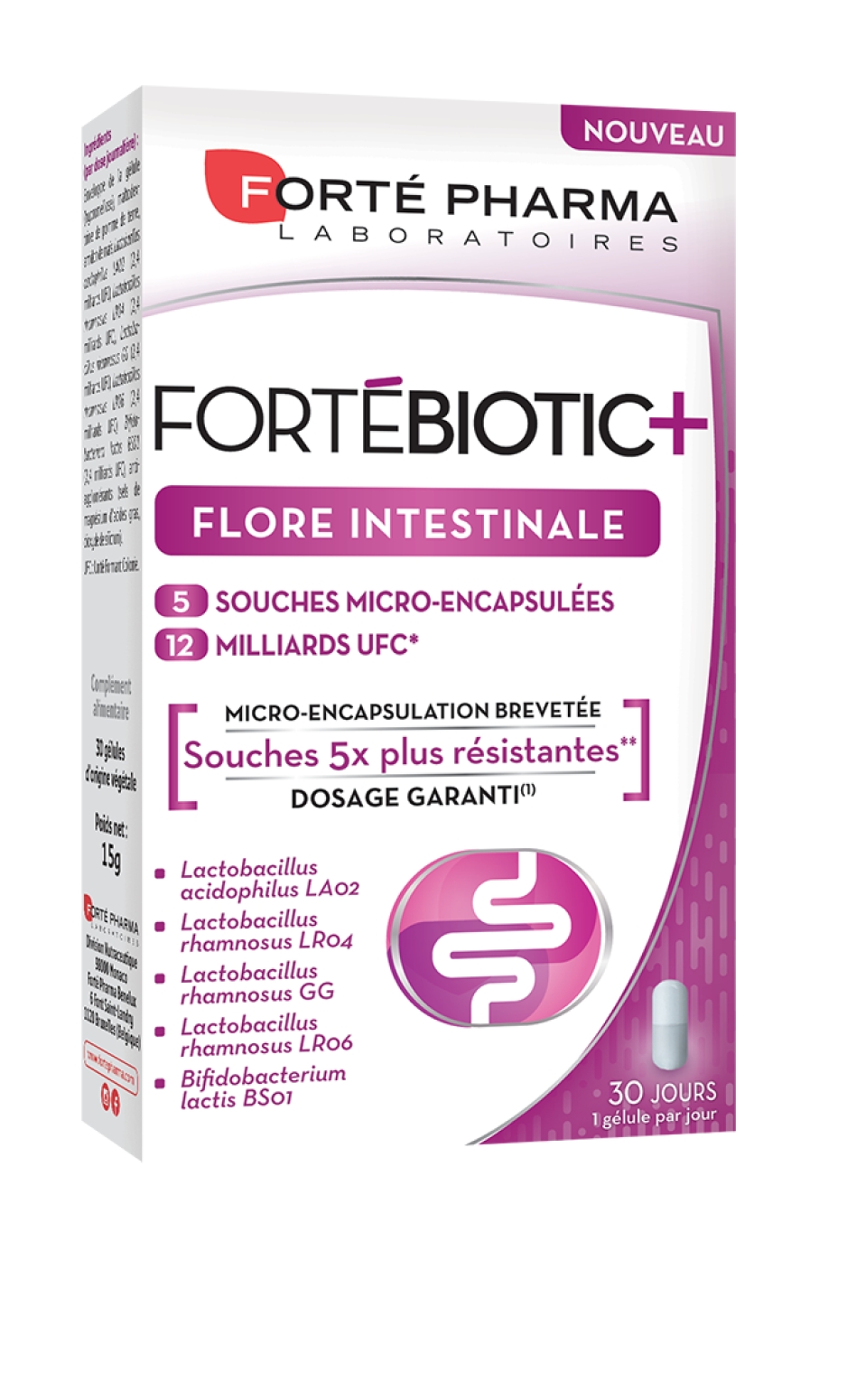Fortébiotic+ flore intestinale