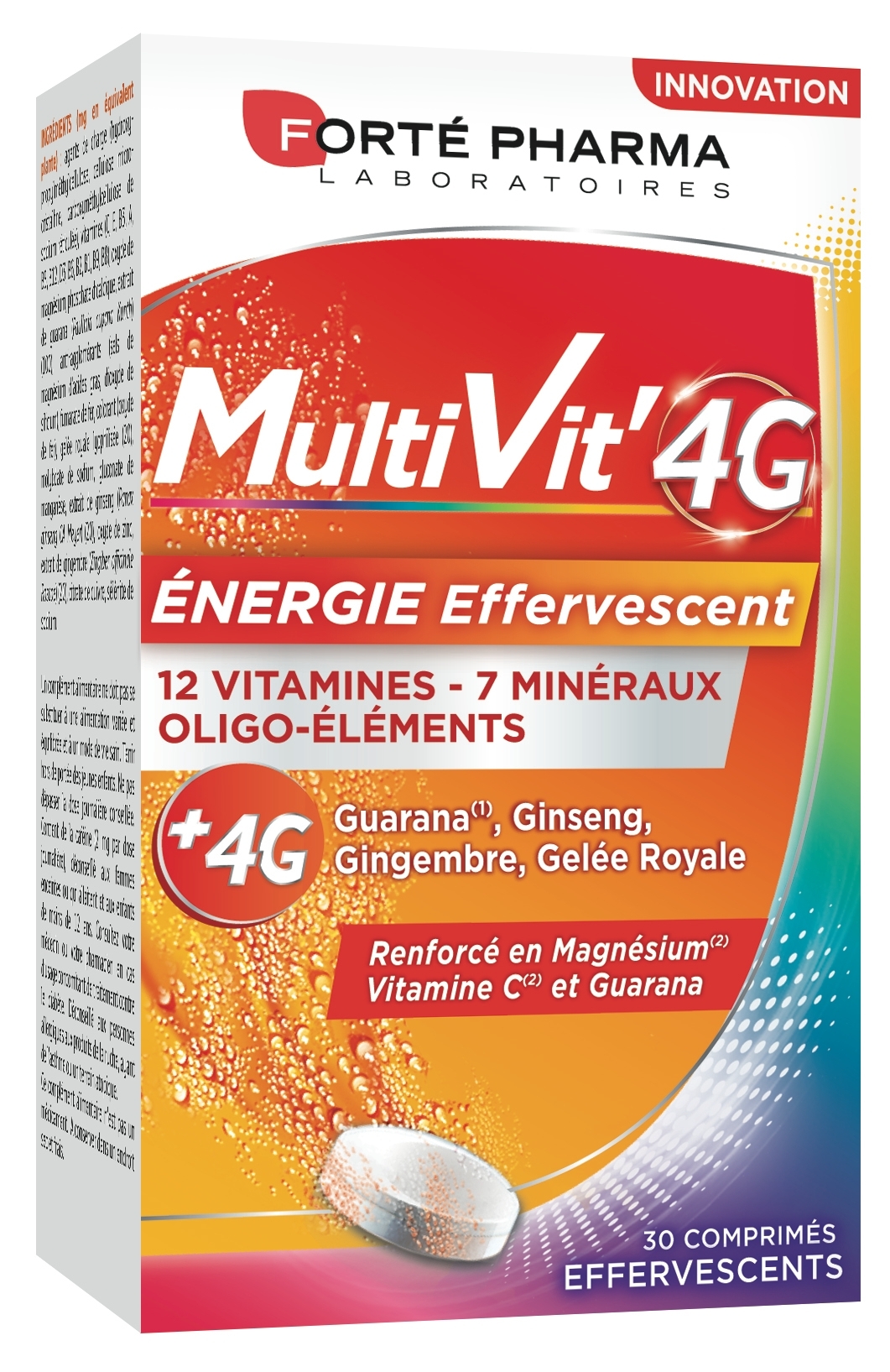 Multivit'4g Energie Effervescent