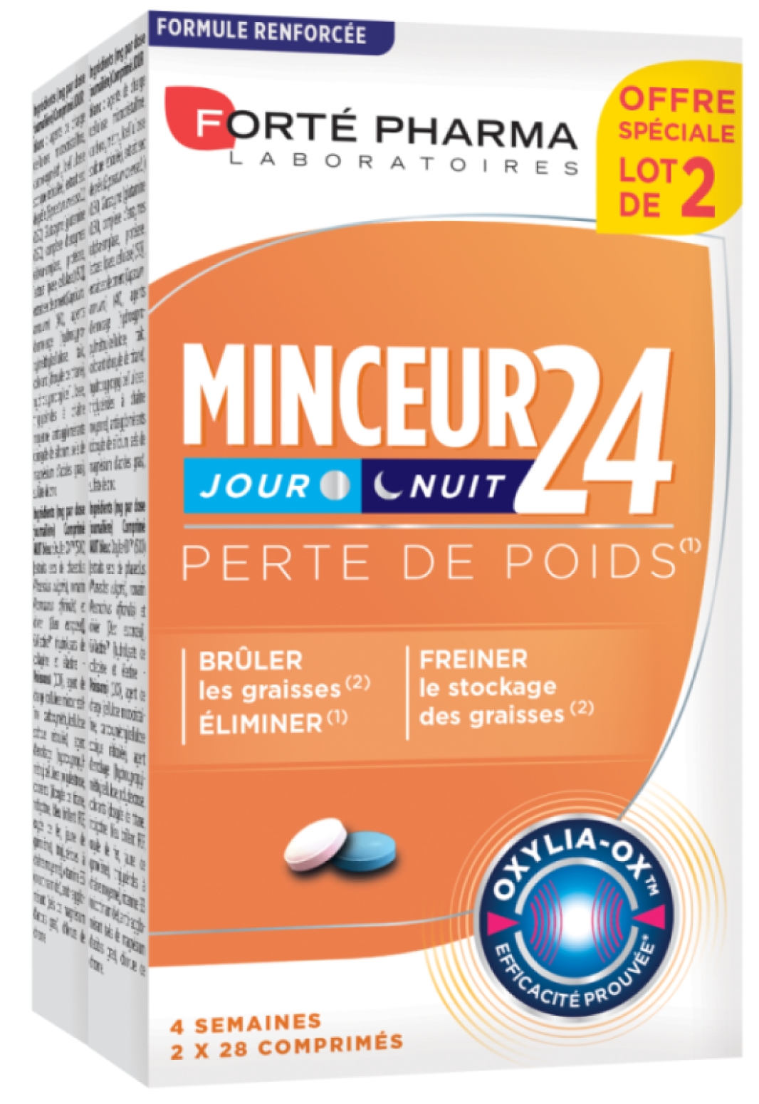Minceur 24 jour et nuit 2x28 comprimés