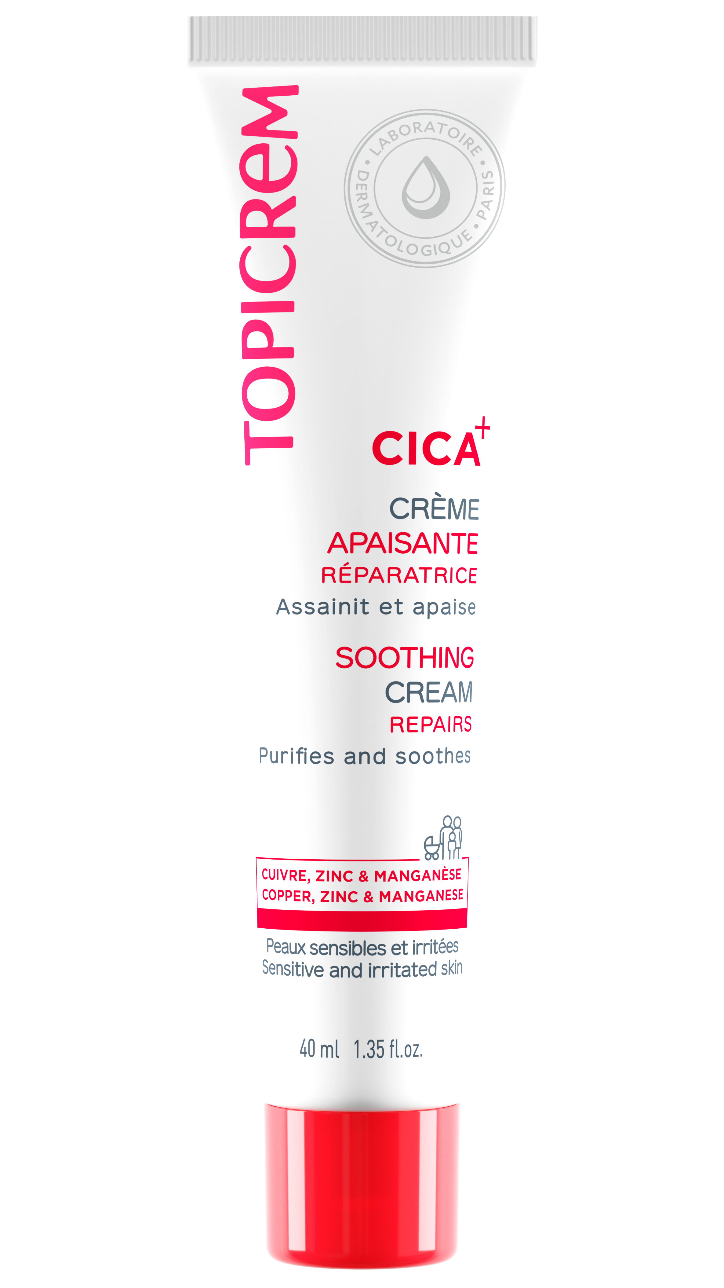 Cica crème apaisante réparatrice 40ml