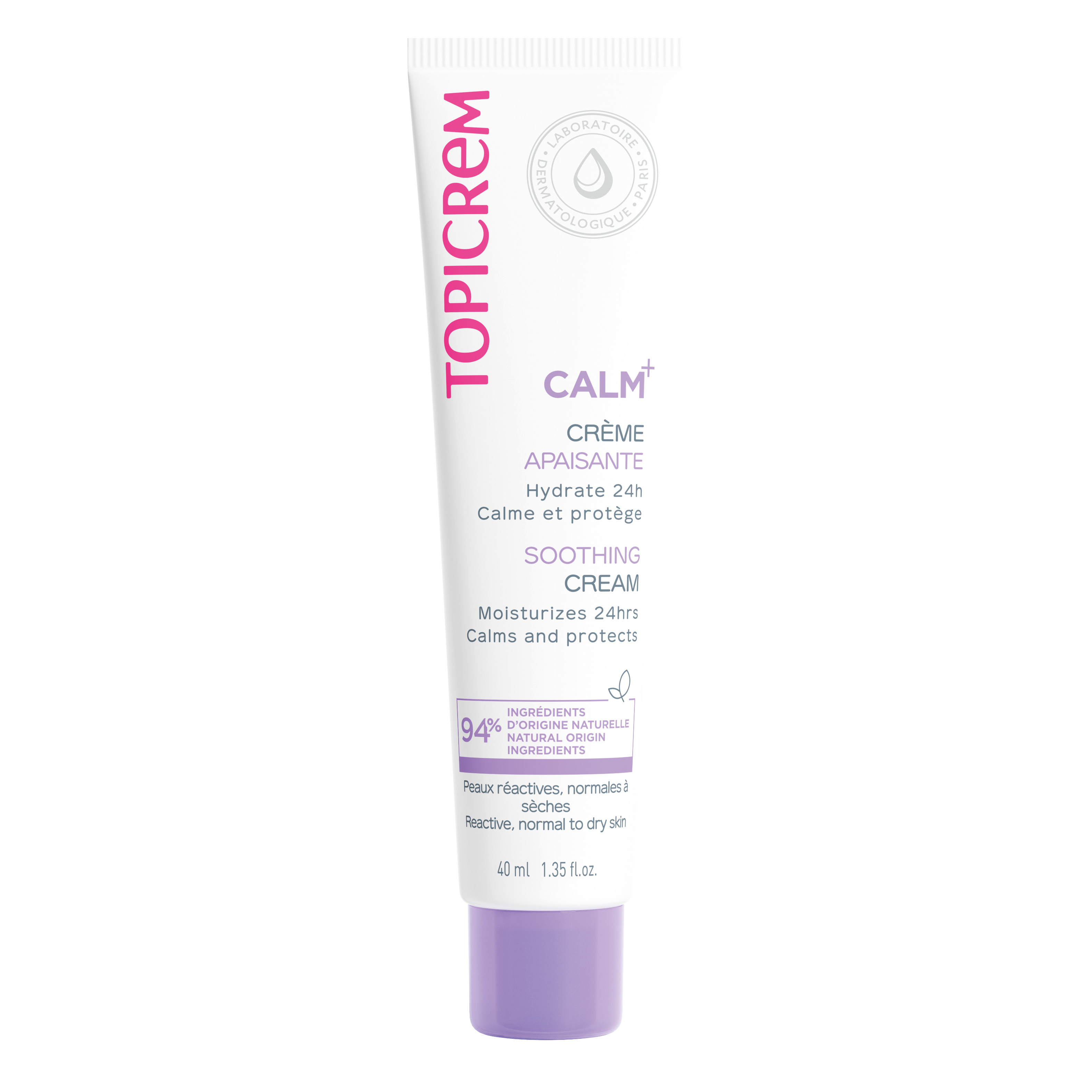 Calm + crème apaisante légère 40ml