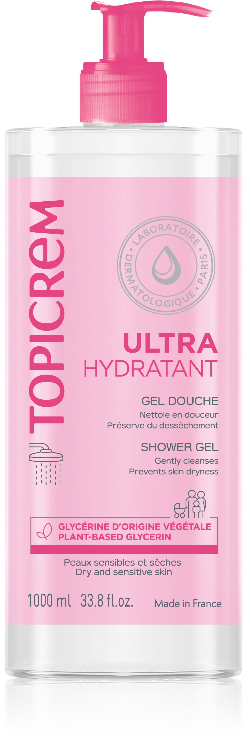 Ultra-Hydratant gel douche 1000ml
