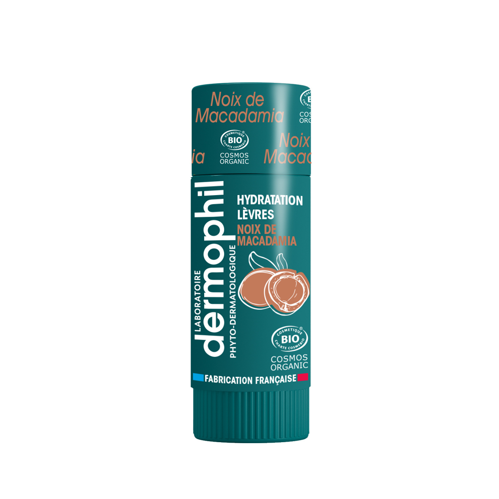 Stick Lèvres Protection Lèvres Goût Noix de Macadamia, Bio 4g