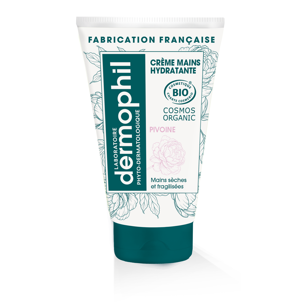 Crème Mains Pivoine, Bio 50ml
