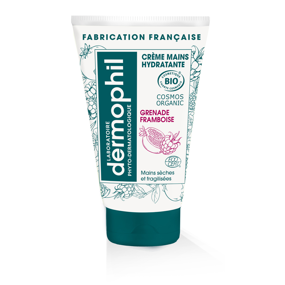 Crème Mains Grenade Framboise, Bio 50ml