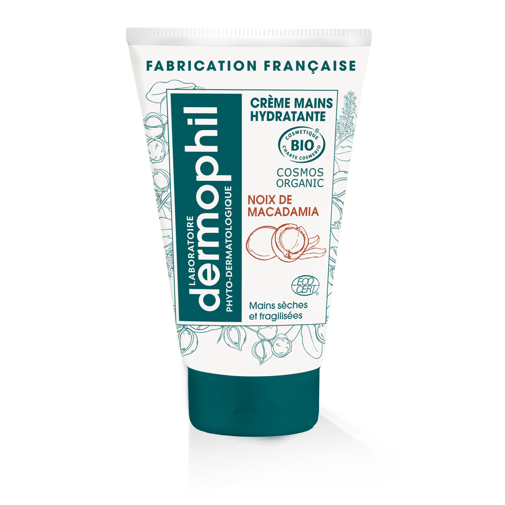 Crème Mains Noix de Macadamia, Bio 50ml