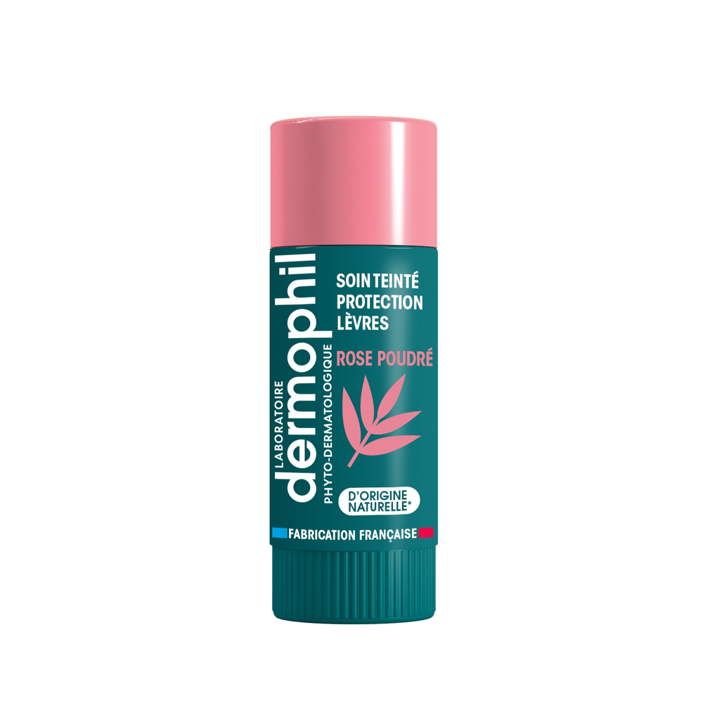 Stick soin teinté rose poudre 4g