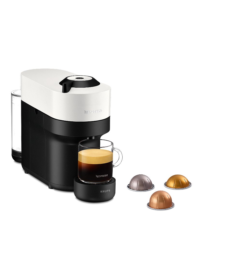 Cafetière à capsules Krups Nespresso Vertuo Pop YY4889FD Blanc