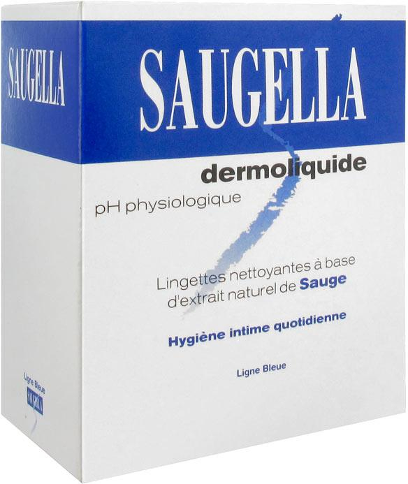 Dermoliquide lingettes intimes individuelles x10