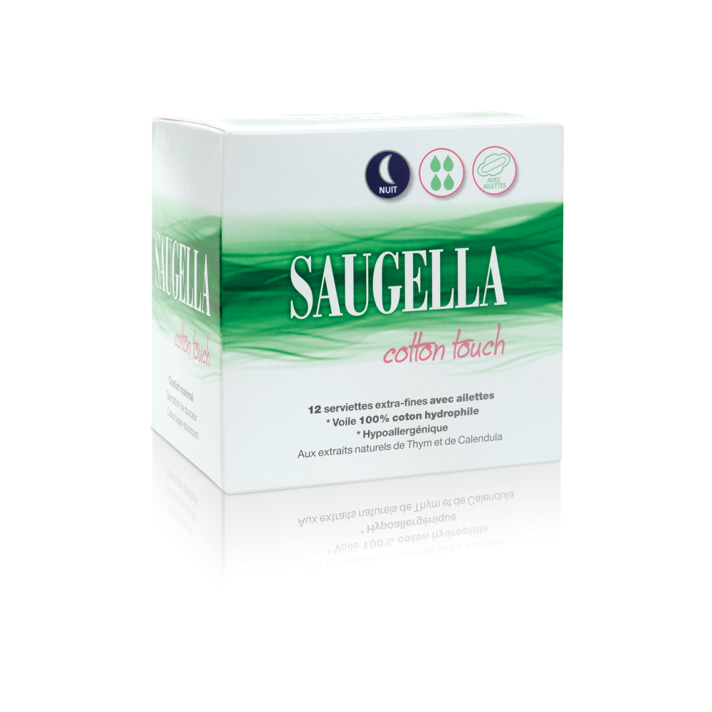 Cotton touch Serviettes nuit x12