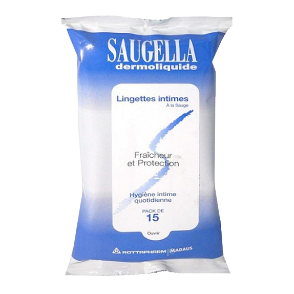 Dermoliquide lingettes intimes x10