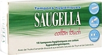 Cotton touch Tampons hygiéniques normal x16