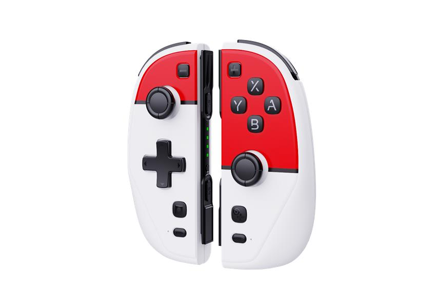 Pack Manette 2 II CON MACRO rouge blanc + Dragonnes Switch (SWITCH)