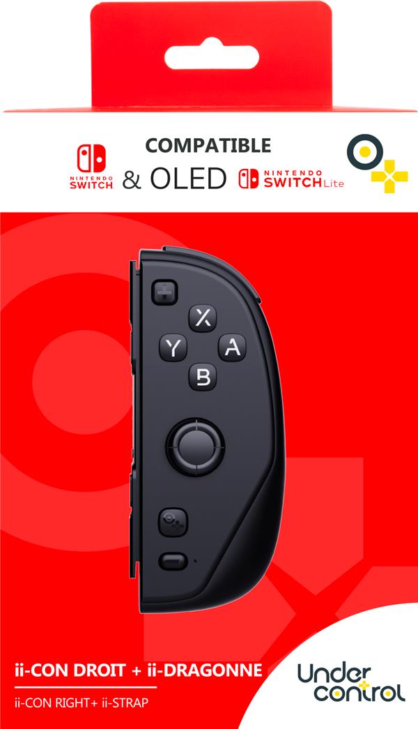 Manette iiCon Macro Droit Switch - Noir (SWITCH)