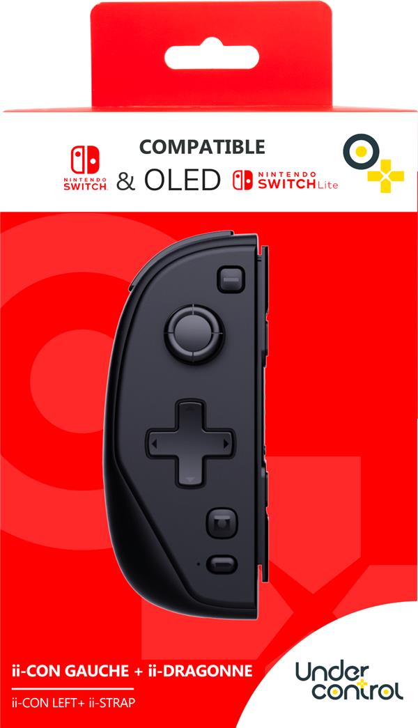 Manette iiCon Macro Gauche Switch - Noir (SWITCH)