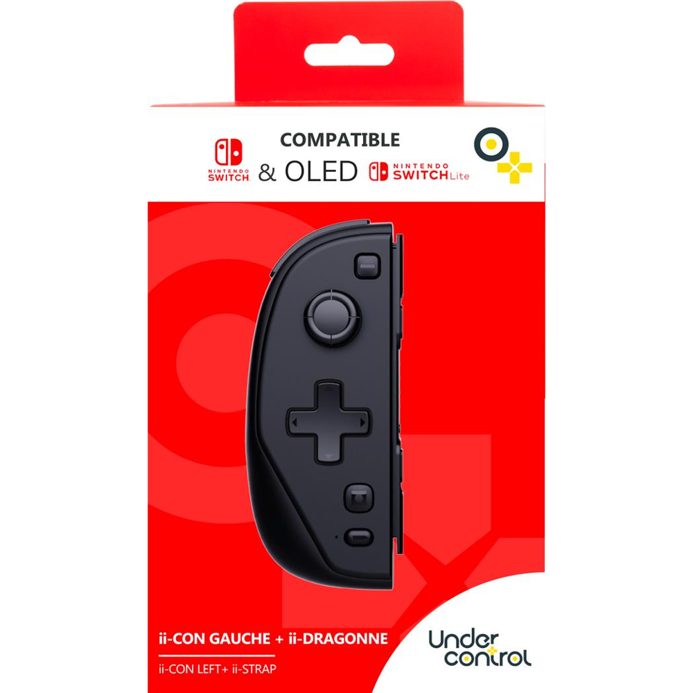 Manette iiCon Macro Gauche Switch - Noir (SWITCH)