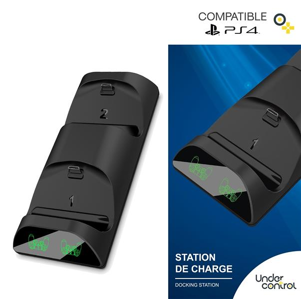 PS4 Station de charge 2 manettes Dualshock (PS4)