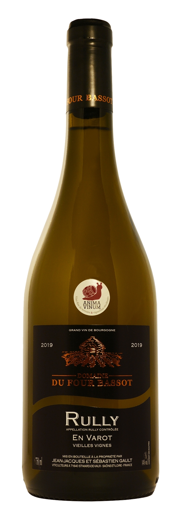 Domaine du Four Bassot En Varot, 2019 - Rully AOP - Blanc Sec - 75 cl