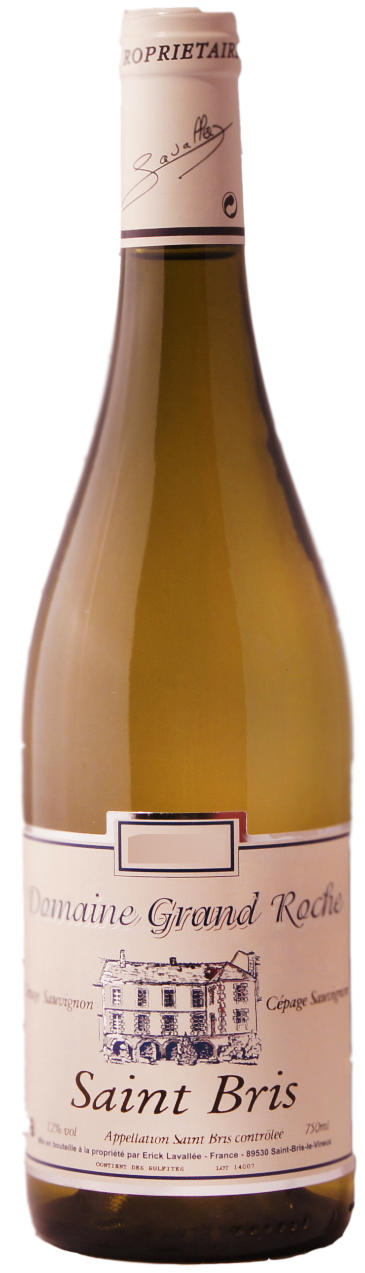 Domaine Grand Roche, 2021 - Saint-Bris AOP - Blanc Sec - 75 cl