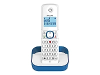 Téléphone sans fil ALCATEL F860 Solo Bleu Sans Répondeur