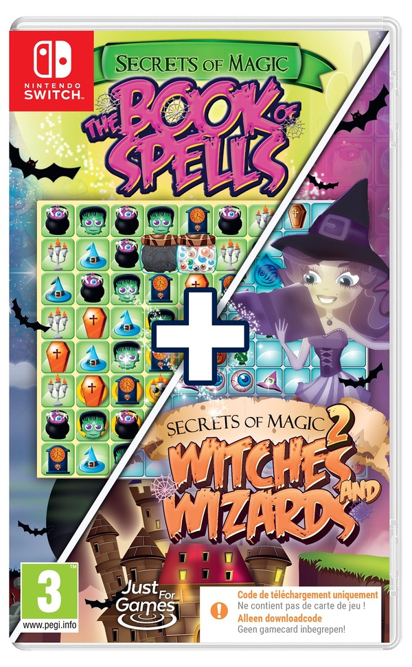 Secrets of Magic Double Pack (1+2) (Code in a Box) (SWITCH)
