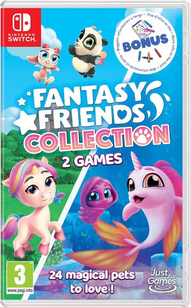 Fantasy Friends : Collection (1 + 2 + cahier de coloriage) (SWITCH)