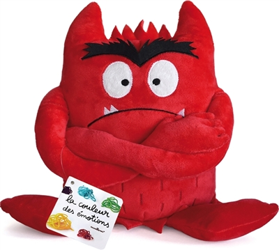 Peluche rouge - La couleur des émotions (Jeunesse)