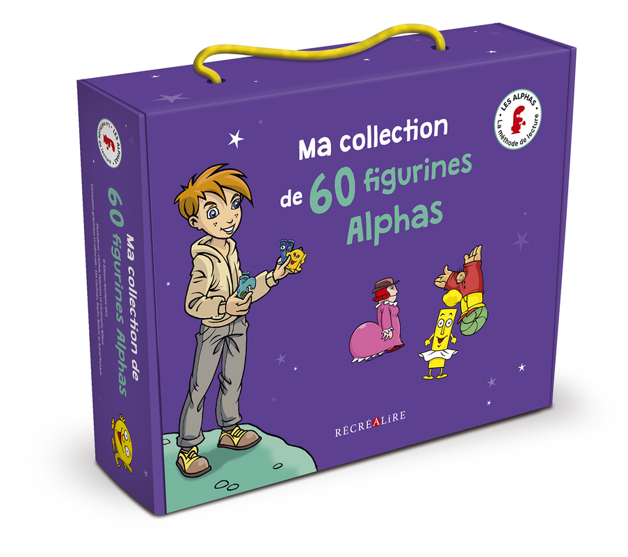 Ma collection de 60 figurines Alphas - Nouvelle édition (Coffret)
