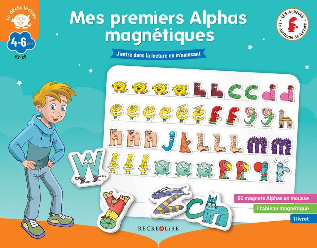 Mes premiers Alphas magnétiques (Coffret)