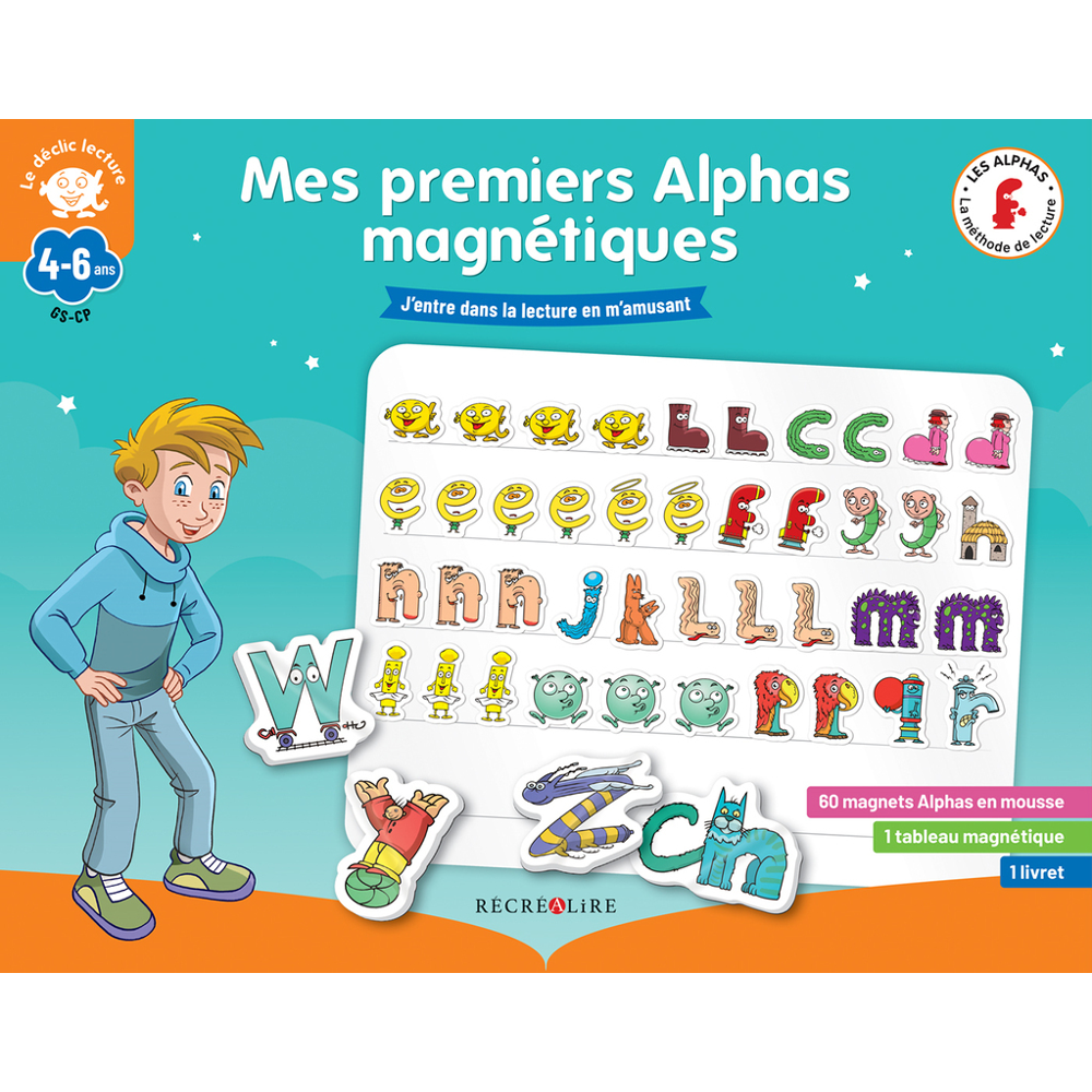 Mes premiers Alphas magnétiques (Coffret)