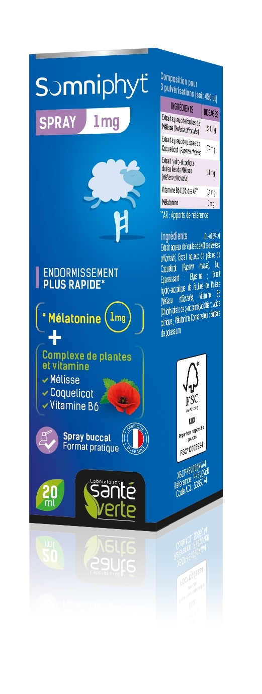 Spray buccal mélatonine 20ml