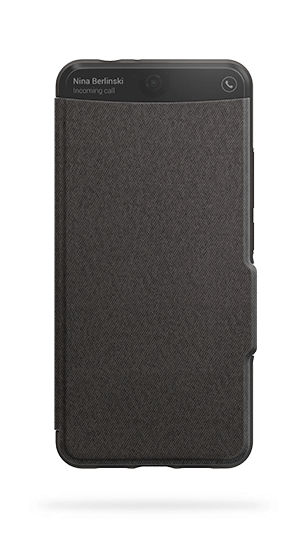 Wiko WKPRFIGAC800 coque de protection pour téléphones portables 15,2 cm (6) Folio Noir, Gris