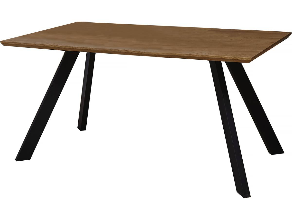 Table à Manger Ronde Extensible YSEULT - Style Industriel Bois Et Métal Noir | 4 à 8 Personnes, Plateau 110-150 Cm