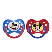 Sucettes anatomiques +6 mois duo mickey