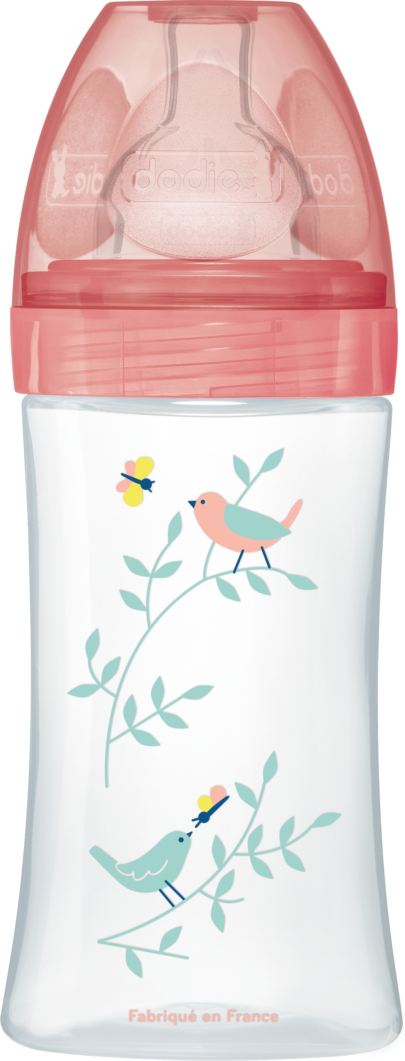 Biberon Sensation+ Anti-Colique 270ml JARDIN 0-6 mois tétine plate débit 2