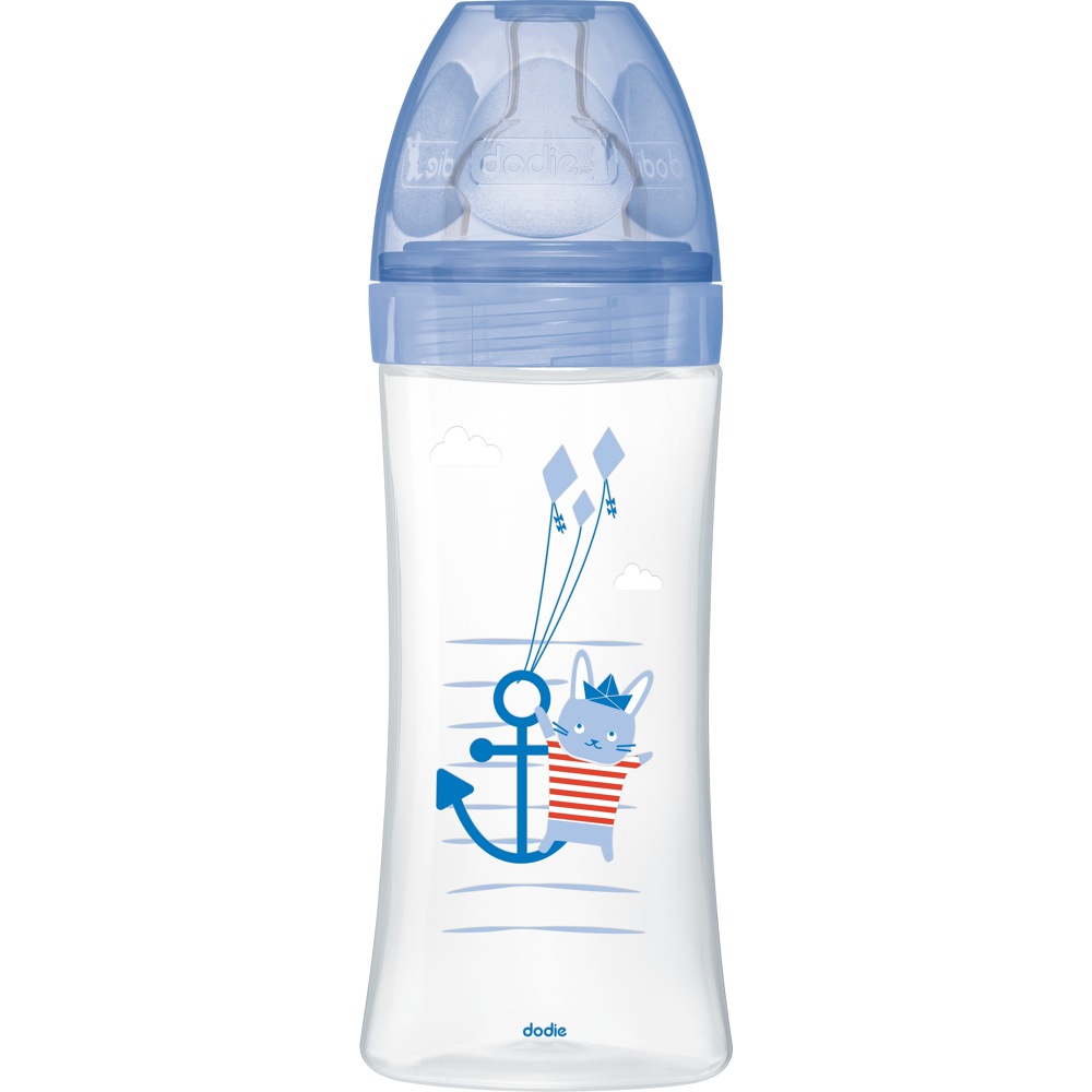 Biberon Sensation+ Anti-Colique 330ml MER +6 mois tétine plate débit 3