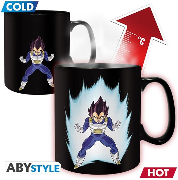 Mug Vegeta Dragon Ball thermoréactif 460ml