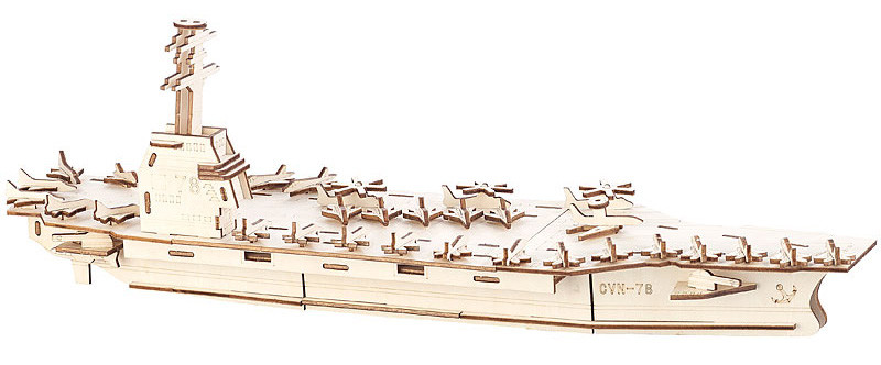 Maquette Bateau de Pêche Chalutier Bois - Modélisme